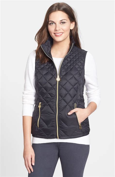 michael kors red vest|michael kors vest women's.